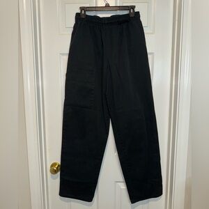 Uncommon Black Scrubs with Elastic Waistband. Size M